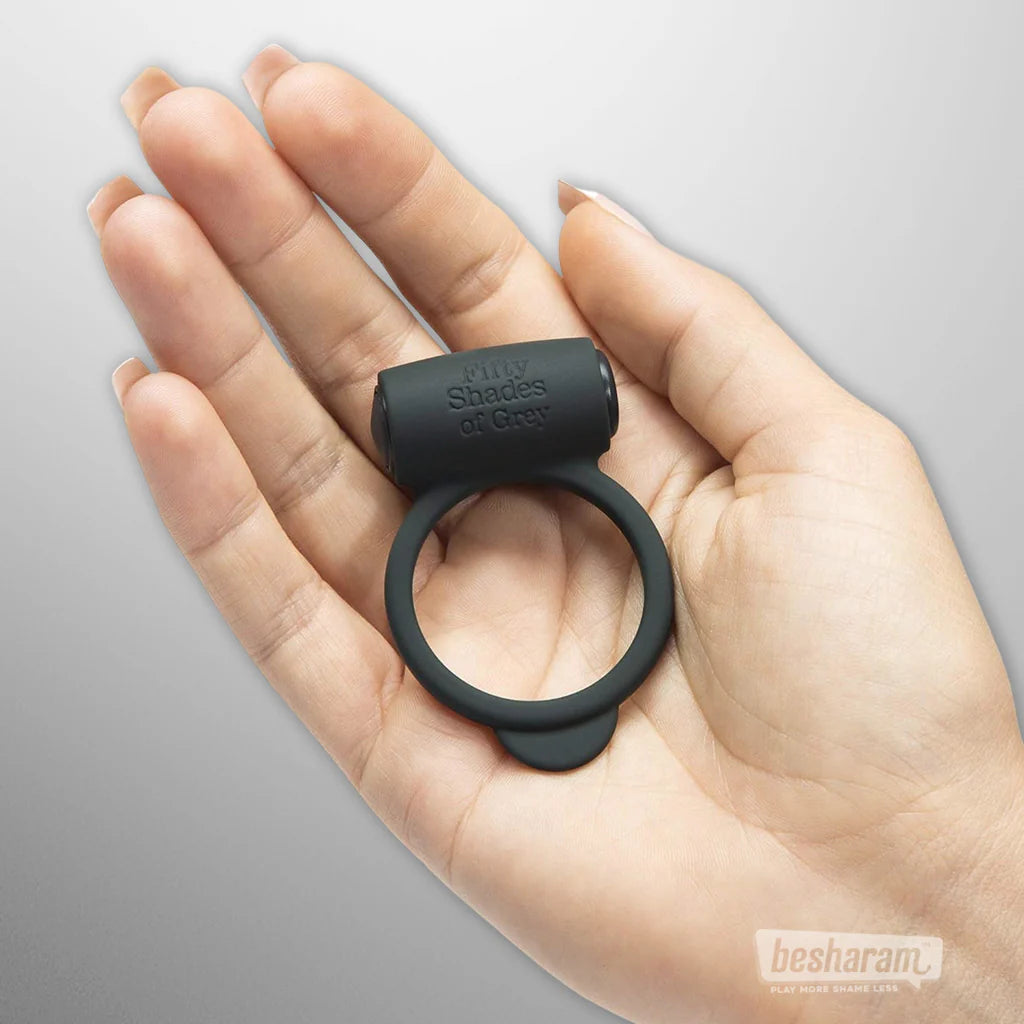 Fifty Shades Of Grey Vibrating Love Cock Ring