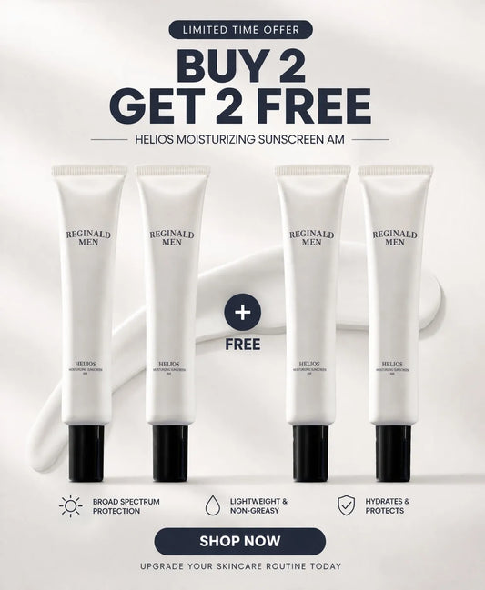 Buy 2 Get 2 Free Reginald Men SPF 50+ PA++++ Sunscreen (100g)